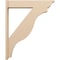 Ekena Millwork 7 1/2-in W x 38-in D x 46-in H Funston Trad Rough Cedar Woodgrain TimberThane Outlooker, Primed Tan OUTUR075X38X46FST04RCPR - alternate 6